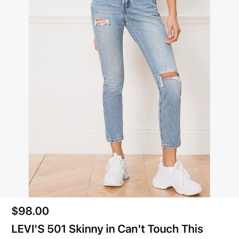 Levi’s 501 button fly